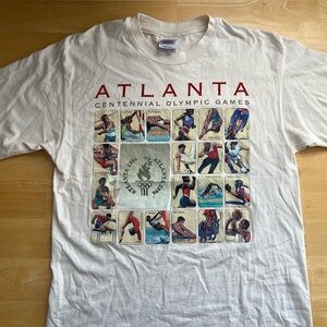 Hanes Beefy-T Vintage Atlanta Centennial Olympic Games T-shirt